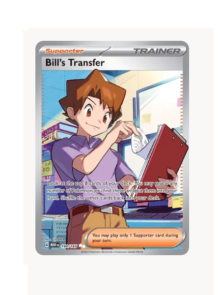 Bill's Transfer Pokemon • Ultra Rare • 194/165 SV: 151