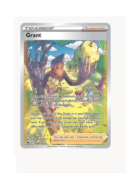Grant Pokemon • Ultra Rare • GG62/GG70 Crown Zenith: Galarian Gallery