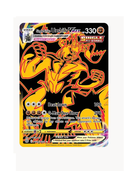 Single Strike Urshifu VMAX (Secret) Pokemon • Ultra Rare • TG29/TG30 Brilliant Stars Trainer Gallery