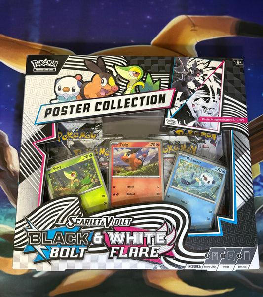 Unova Poster collection Black Bolt & White Flare