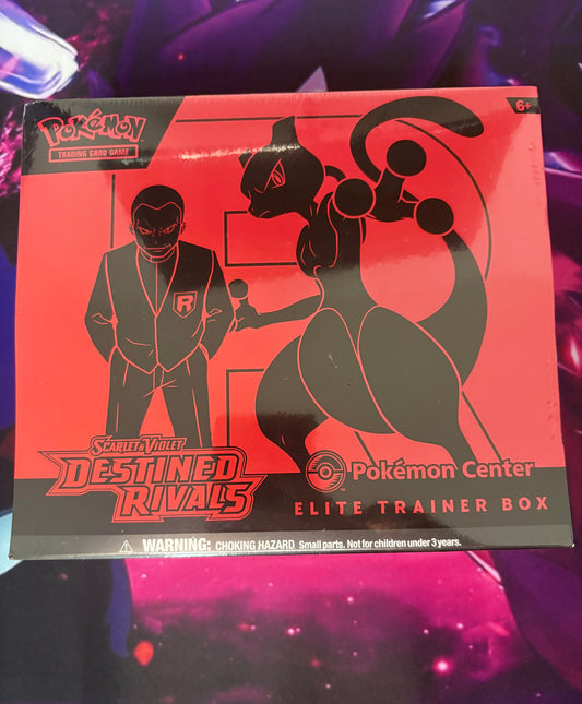 Destined Rivals Pokemon Center Elite trainer box