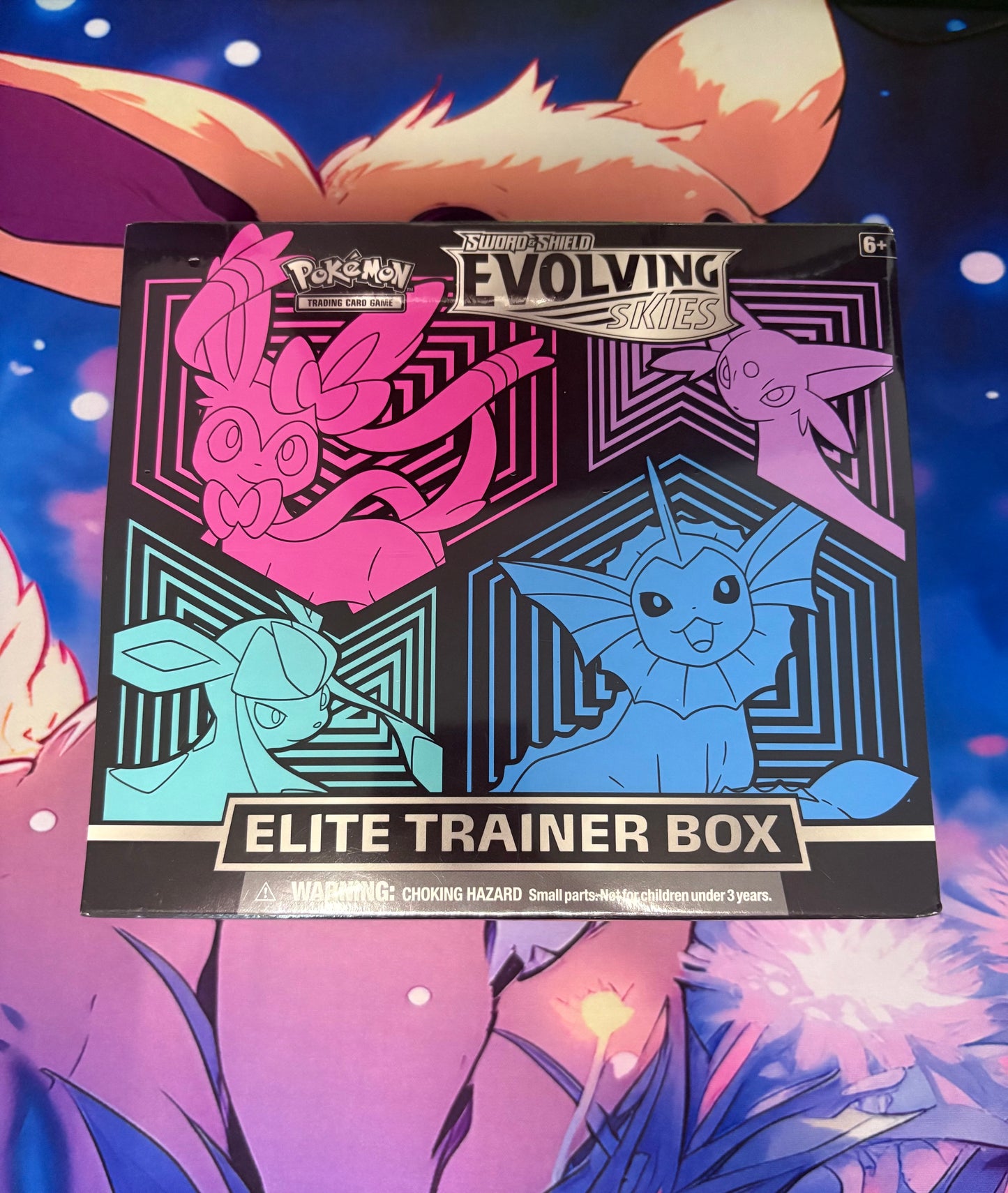 Evolving skies Elite trainer box (Vaporeon)