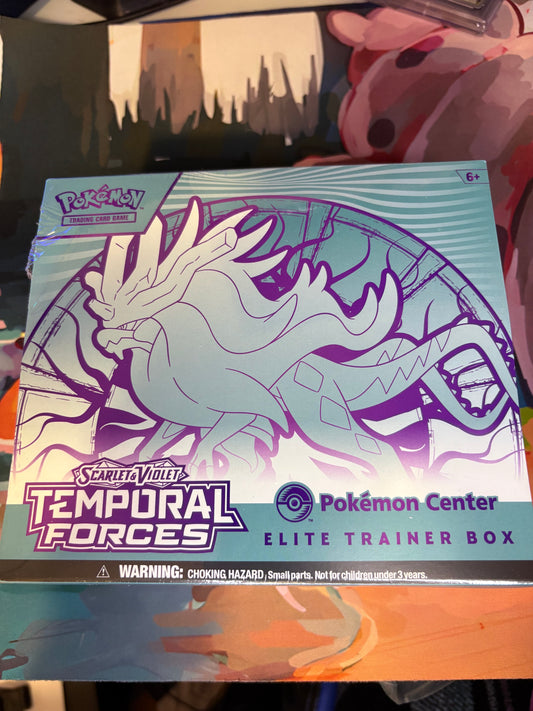 Temporal Force Pokemon Center Elite trainer box