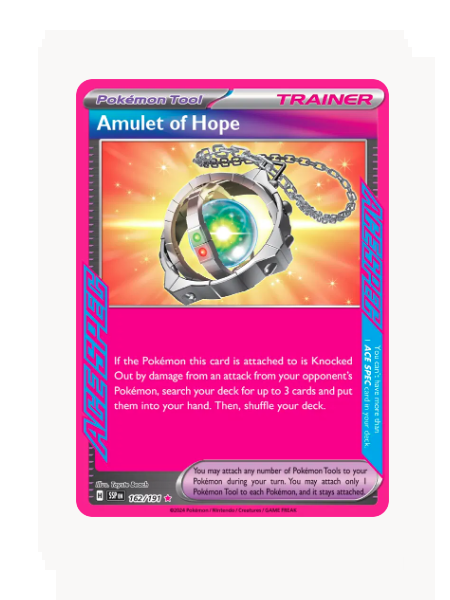 Amulet of Hope Pokemon • ACE SPEC Rare • 162/191 Surging Sparks