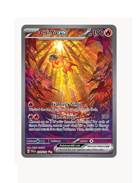 Chi-Yu ex Pokemon • Special Illustration Rare • 259/193 Paldea Evolved