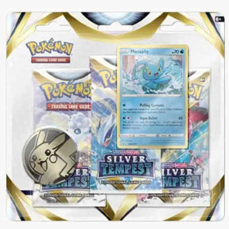 Silver Tempest 3 Pack Blister [Manaphy]
